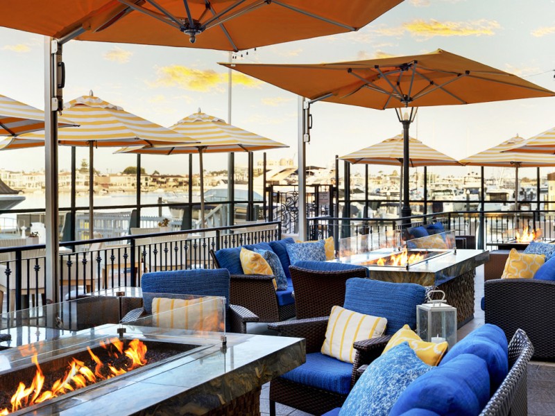 A+O Restaurant at Balboa Bay Resort in Newport Beach 